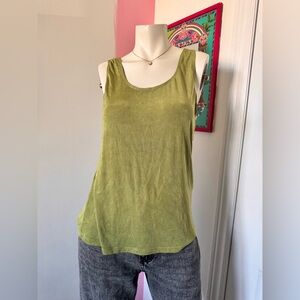 White Stag Olive Green Tank Top